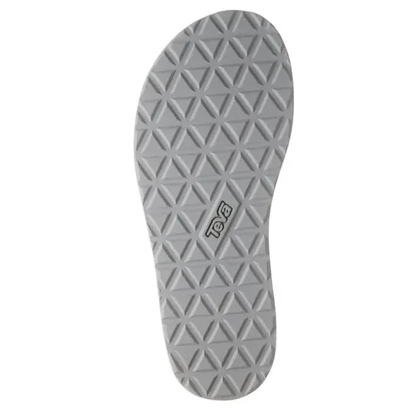 Teva Original Universal Women Sandal Size 9 Iron Metallic Leather Platform New - Picture 6 of 6